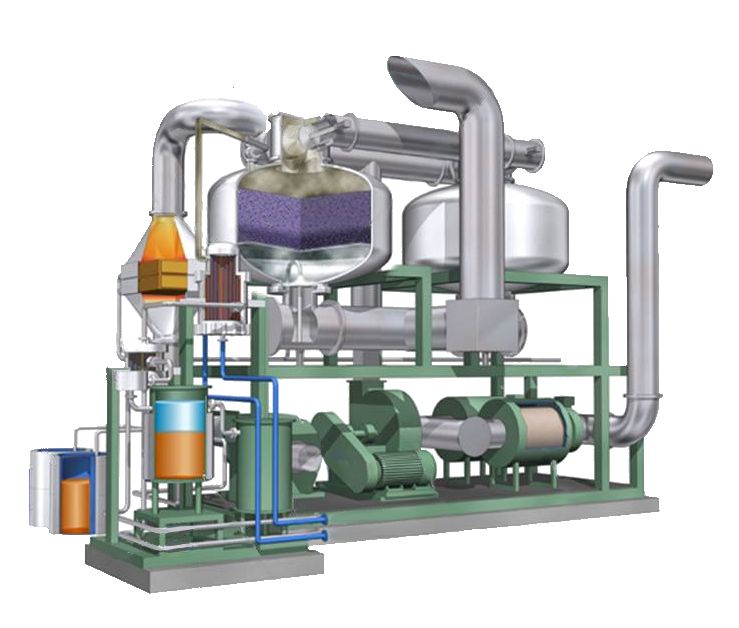 Solvent Recovery System / Deodorizing System